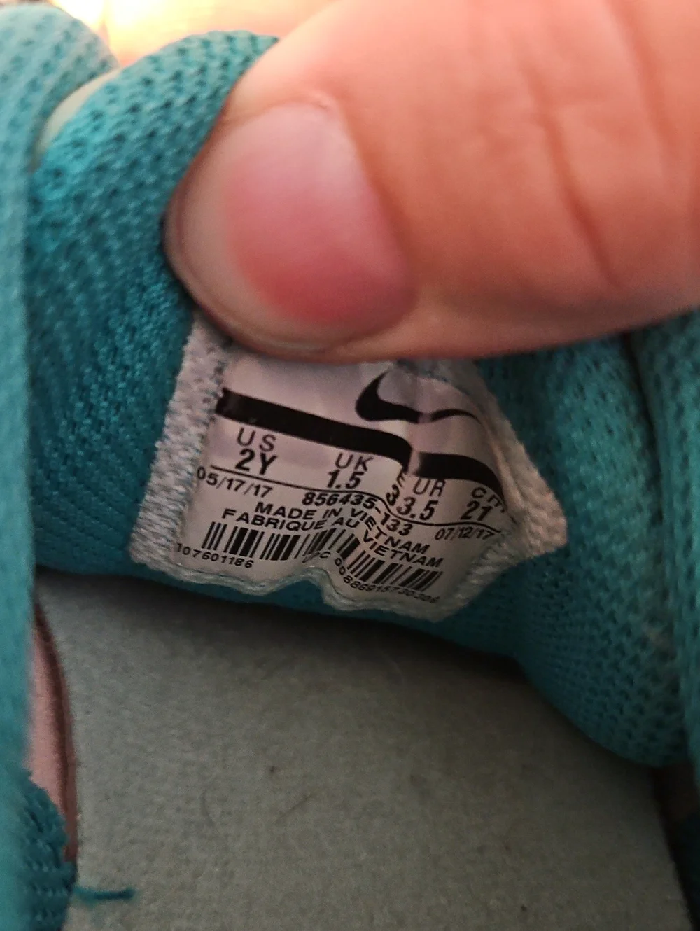 Nike Teal And White Softball Cleats
